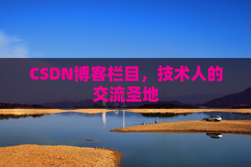 CSDN博客栏目，技术人的交流圣地